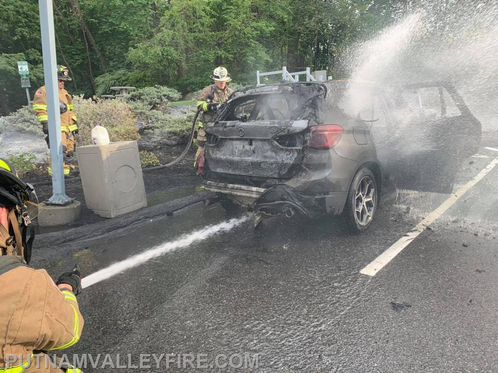 Motor Vehicle Fire••• 5/11 - Bryant Pond Mobil