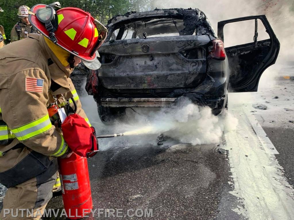 Motor Vehicle Fire••• 5/11 - Bryant Pond Mobil