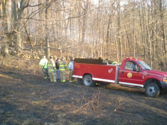 Brush Fire in Garrison 3-24-2009