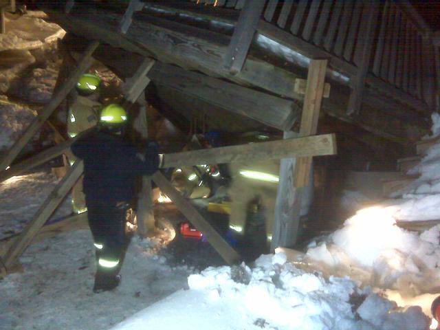 Deck Collapse on a propane tank