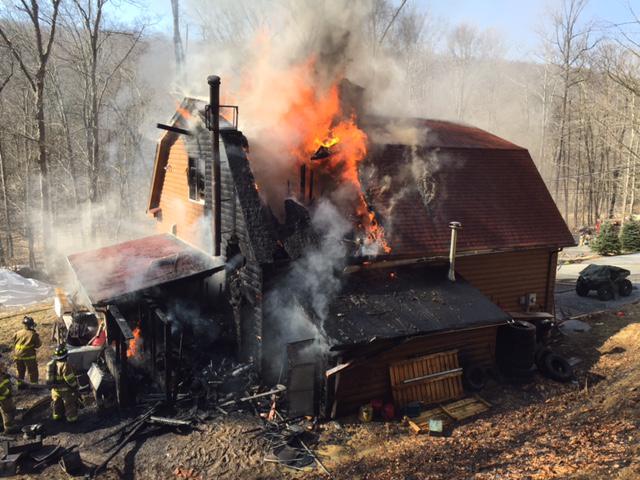 PVVFD Responds to Structure Fire - 3/7/2016 - Bell Hollow Road - Photo's courtesy of Vito Rizzi, Andy Pattie, Asad Ba-Yunus, Henry Lopez and Frank Tansey 