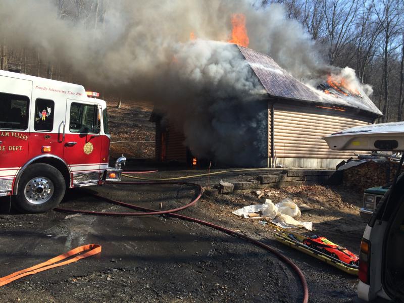 PVVFD Responds to Structure Fire - 3/7/2016 - Bell Hollow Road - Photo's courtesy of Vito Rizzi, Andy Pattie, Asad Ba-Yunus, Henry Lopez and Frank Tansey 