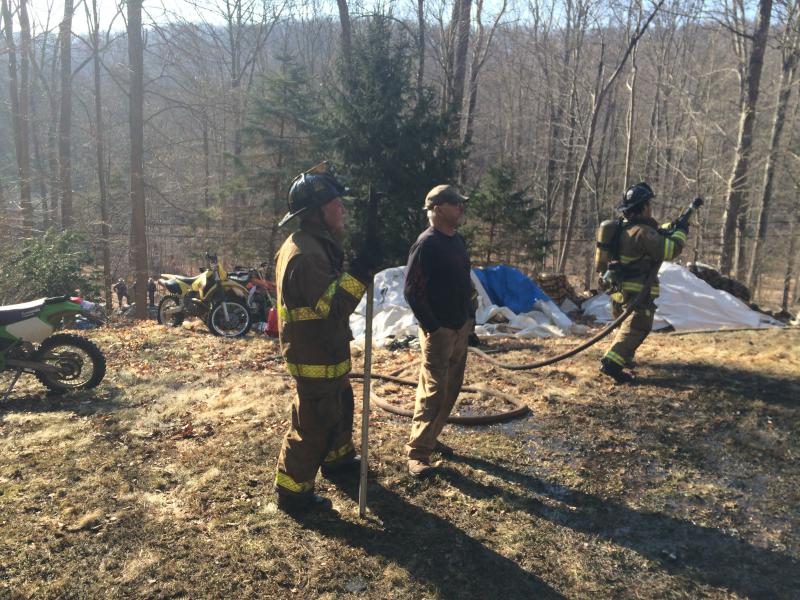 PVVFD Responds to Structure Fire - 3/7/2016 - Bell Hollow Road - Photo's courtesy of Vito Rizzi, Andy Pattie, Asad Ba-Yunus, Henry Lopez and Frank Tansey 