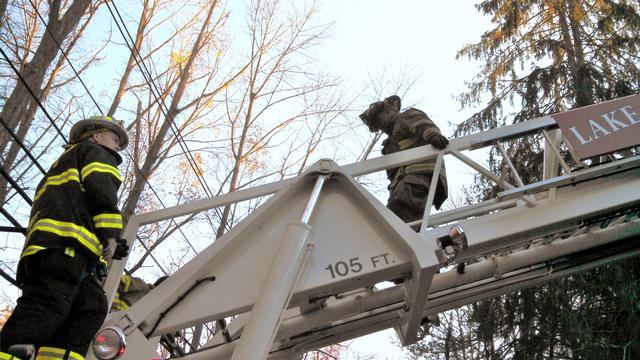 House fire on Peekskill Hollow Road 10/21/12