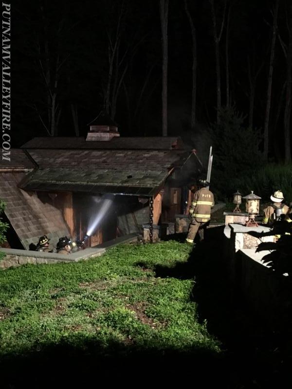 7/24/2016 - Structure Fire off Church Road - Photo's courtesy of Captian K. Rohrauer and FF Anthony Proetta, Jr