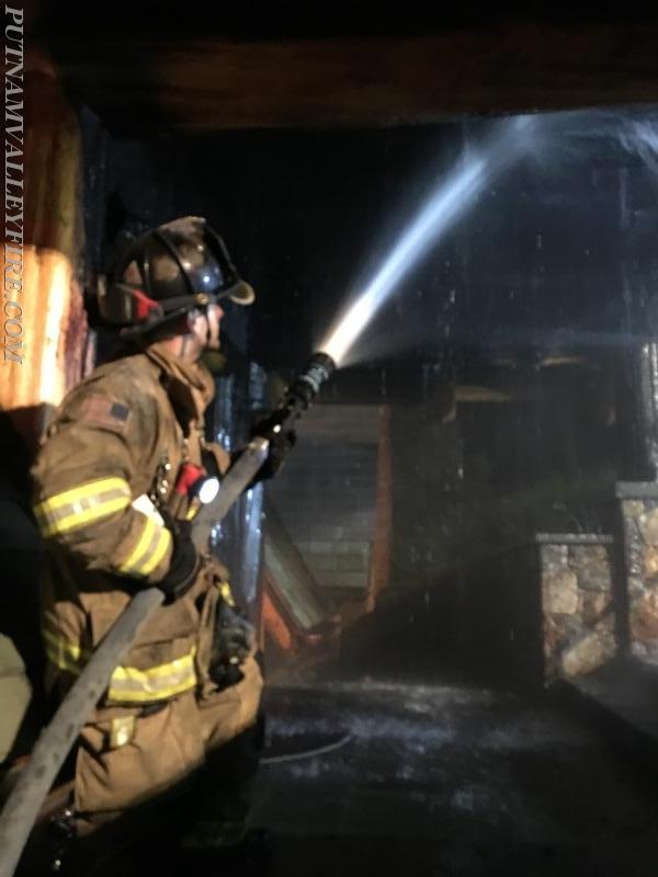 7/24/2016 - Structure Fire off Church Road - Photo's courtesy of Captian K. Rohrauer and FF Anthony Proetta, Jr