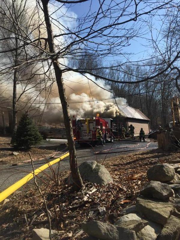 PVVFD Responds to Structure Fire - 3/7/2016 - Bell Hollow Road - Photo's courtesy of Vito Rizzi, Andy Pattie, Asad Ba-Yunus, Henry Lopez and Frank Tansey 