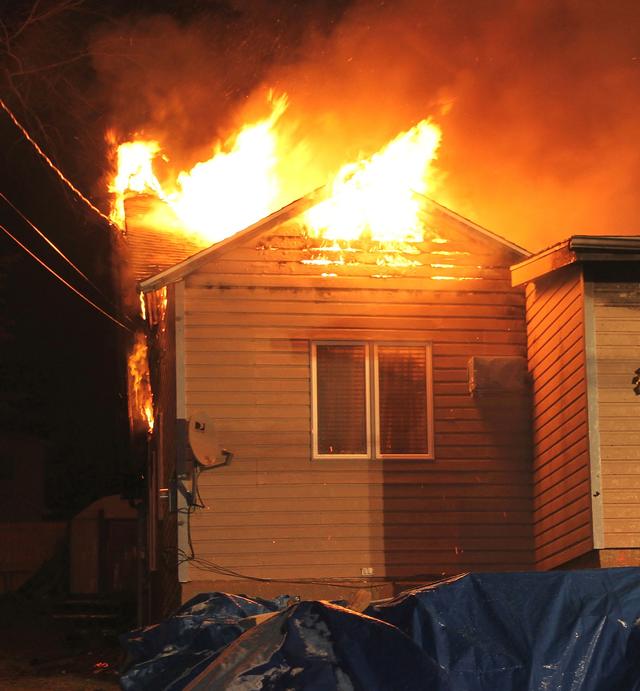 House Fire Lake Peekskill 1/26/13