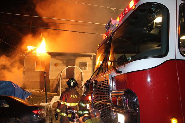 House Fire in Lake Peekskill 1/26/13