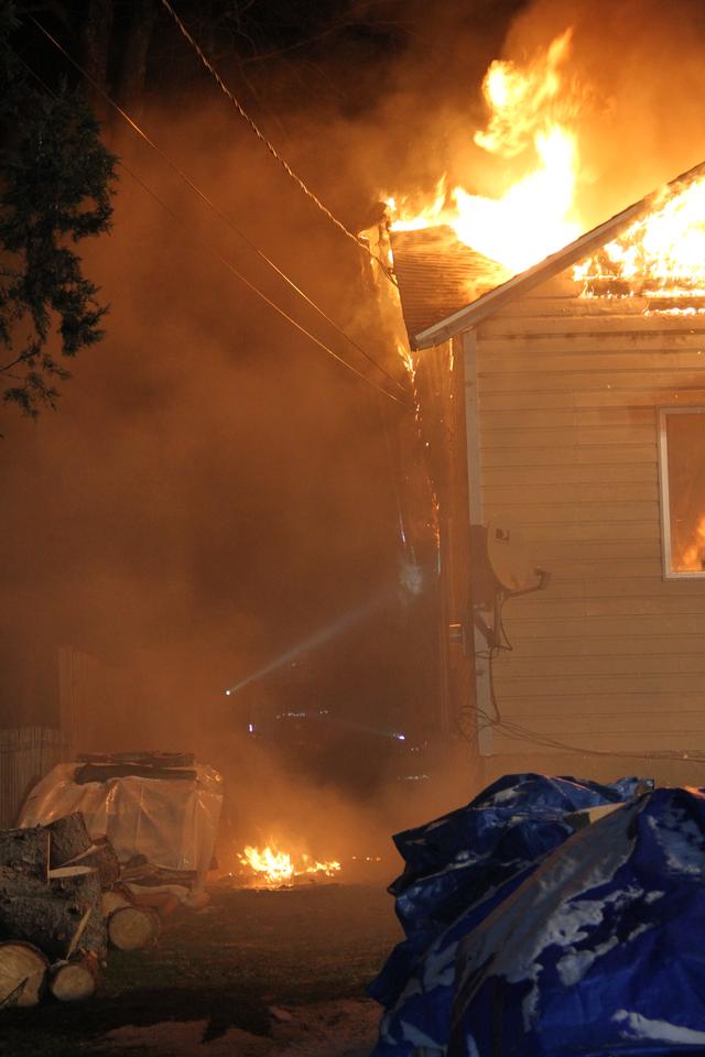 House Fire Lake Peekskill 1/26/13