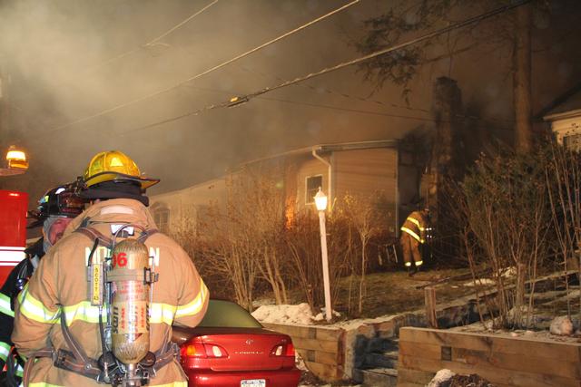 House Fire Lake Peekskill 1/26/13