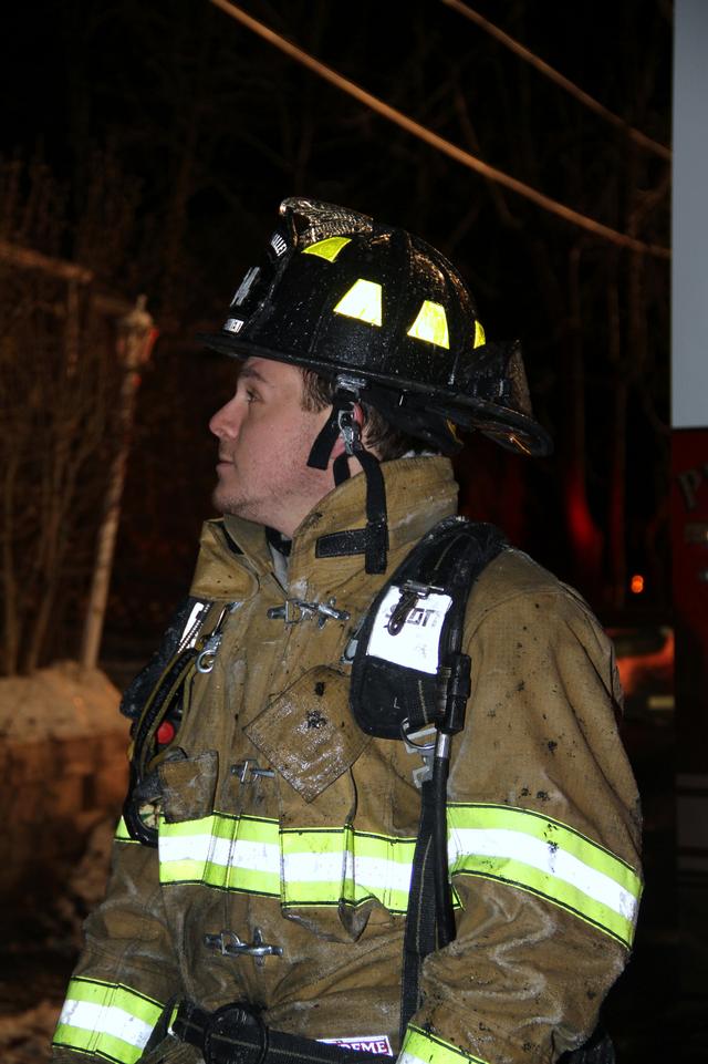 House Fire Lake Peekskill 1/26/13 FF T. Gembecki