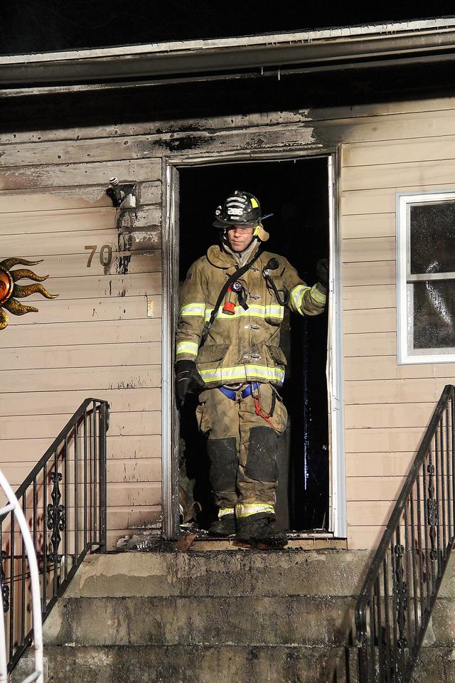 House Fire Lake Peekskill 1/26/13 FF Rizzi