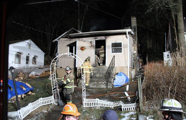 House Fire Lake Peekskill 1/26/13