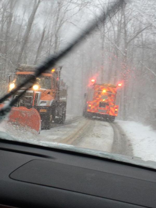 Snow Storm January 23rd 2016 - wires down - Photo by Anthony Proetta Jr.