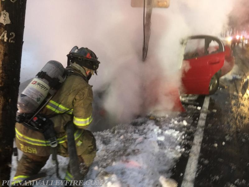 1/10/18 - PIAA 2 car - fire/rollover 