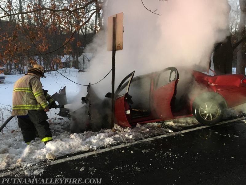 1/10/18 - PIAA 2 car - fire/rollover 