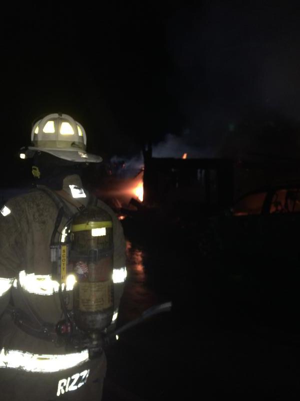 May 24, 2015 - Structure Fire - Steven Smith Drive, Putnam Valley NY Photo Courtesy of A. Proetta Jr.