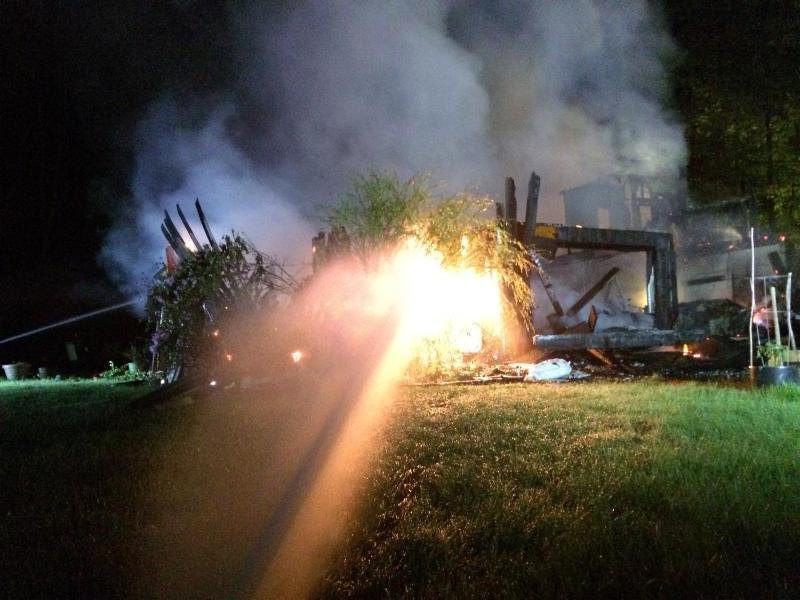 May 24, 2015 - Structure Fire - Steven Smith Drive, Putnam Valley NY Photo Courtesy of A. Proetta Jr.