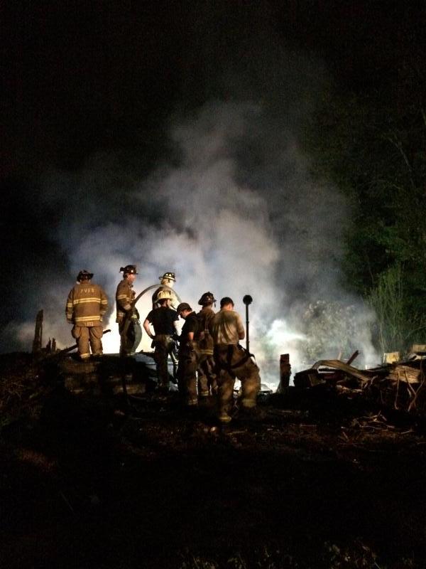 May 24, 2015 - Structure Fire - Steven Smith Drive, Putnam Valley NY