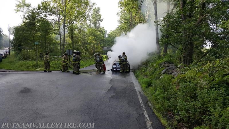 7/14/2016 - Vehicle Fire Barger/Finnerty - Photo's courtesy of Captian K. Rohrauer and FF Anthony Proetta, Jr