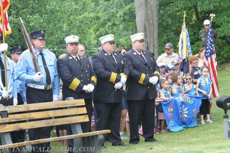 Memorial Day Service at the Putnam Valley Town Hall - photo's courtesy of Lois Rizzi