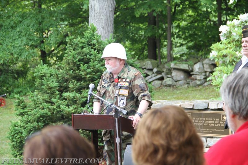 Memorial Day Service at the Putnam Valley Town Hall - photo's courtesy of Lois Rizzi