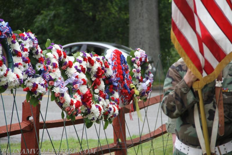 Memorial Day Service at the Putnam Valley Town Hall - photo's courtesy of Lois Rizzi