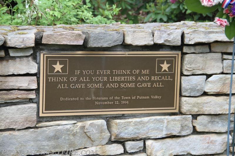 Memorial Day Service at the Putnam Valley Town Hall - photo's courtesy of Lois Rizzi